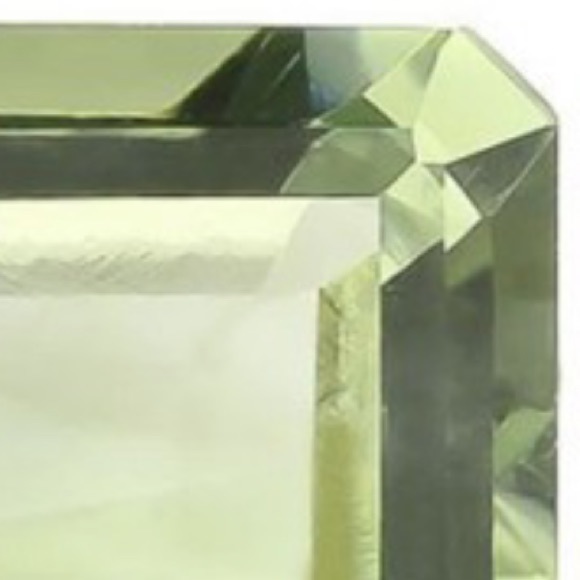 NWOT 4.2 CTW Green Amethyst Emerald Cut AAA Grade Gemstone - Picture 5 of 10